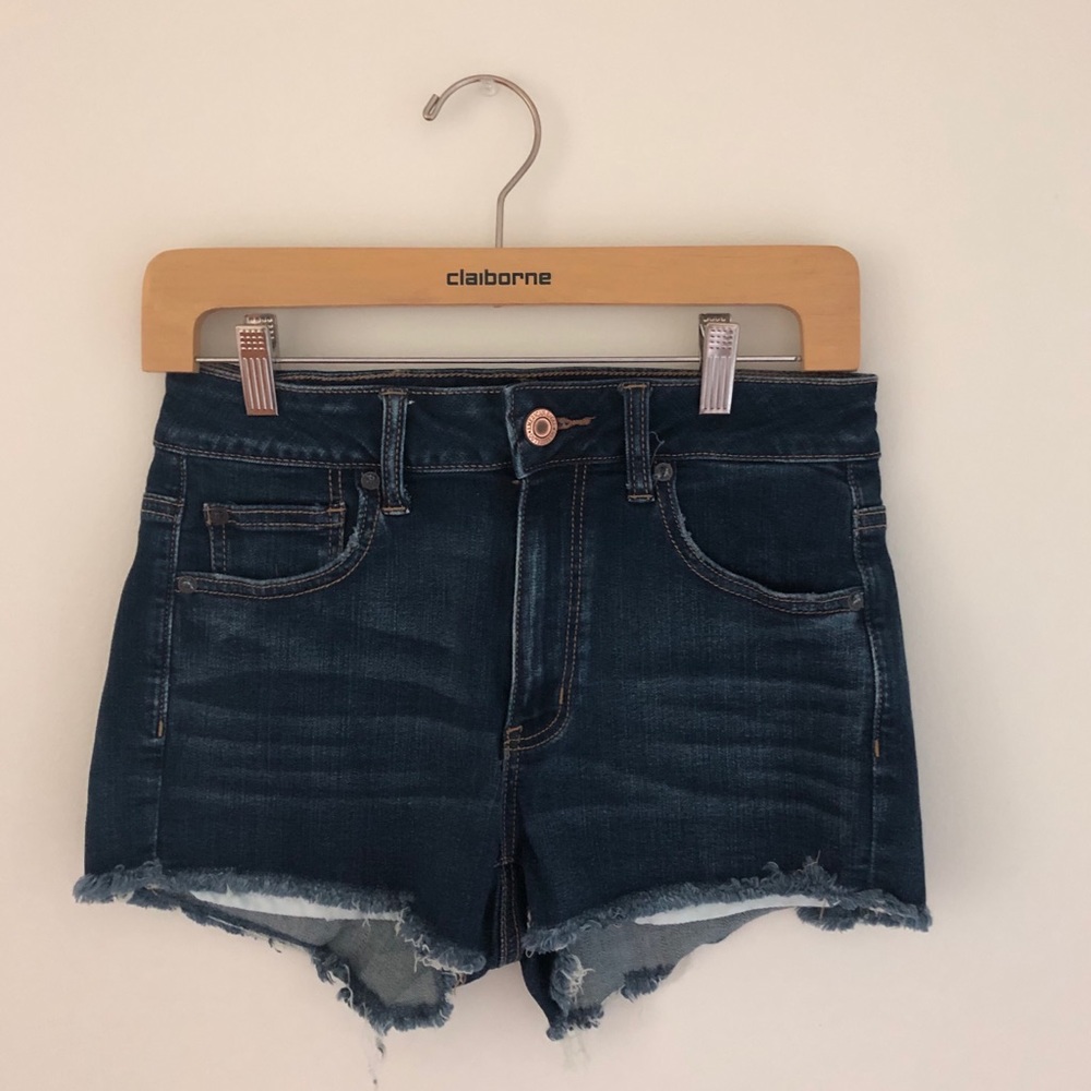 American Eagle Hi-Rise Shortie Shorts